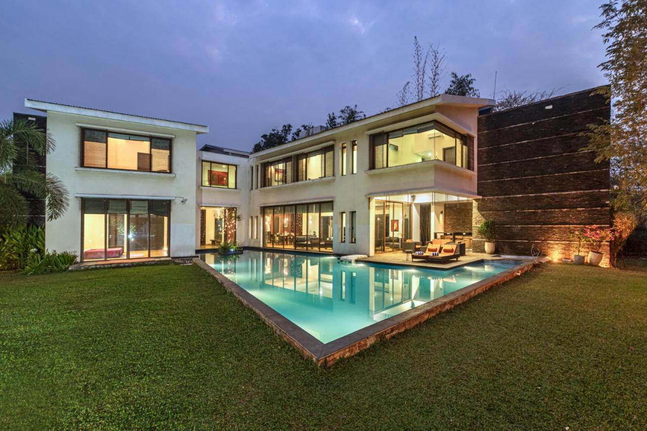 SaffronStays Estella Alībāg Exterior foto